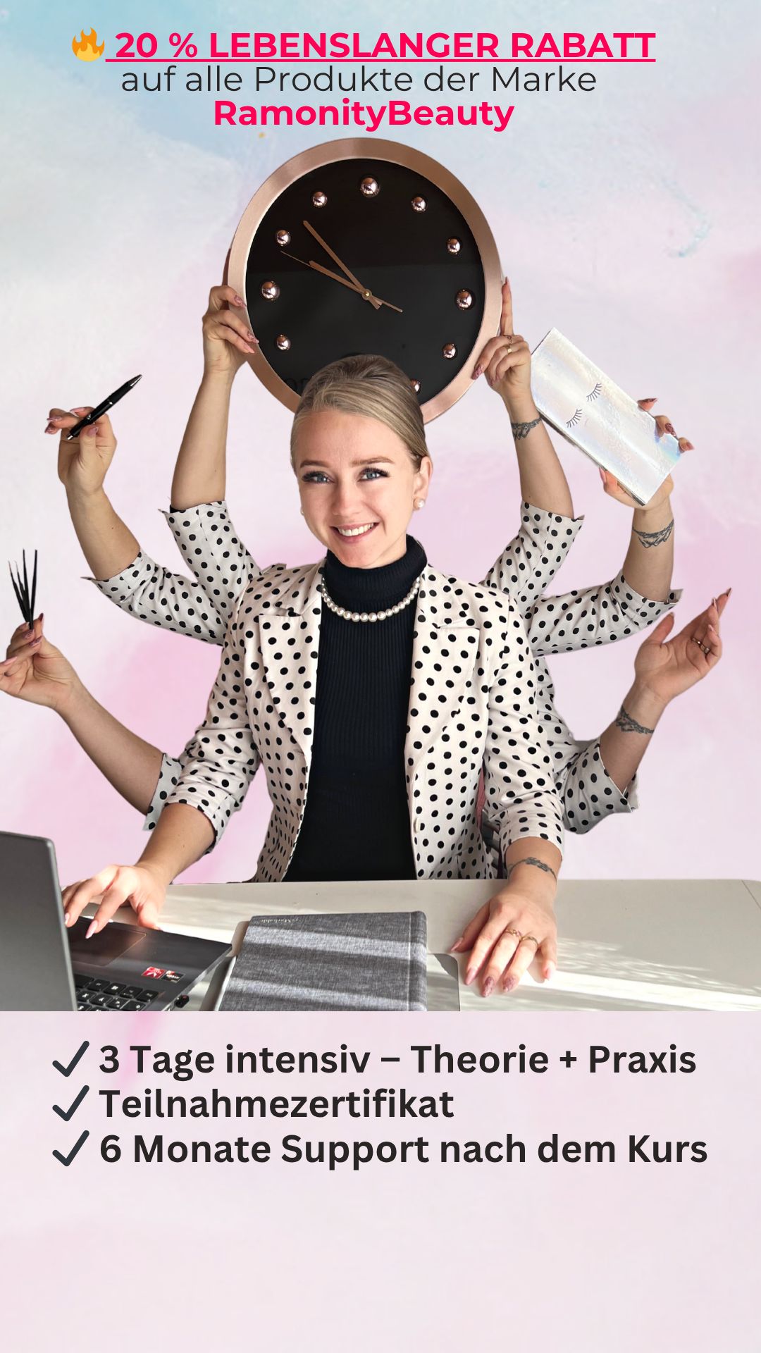 Volumenkurs Wimpernverlängerung