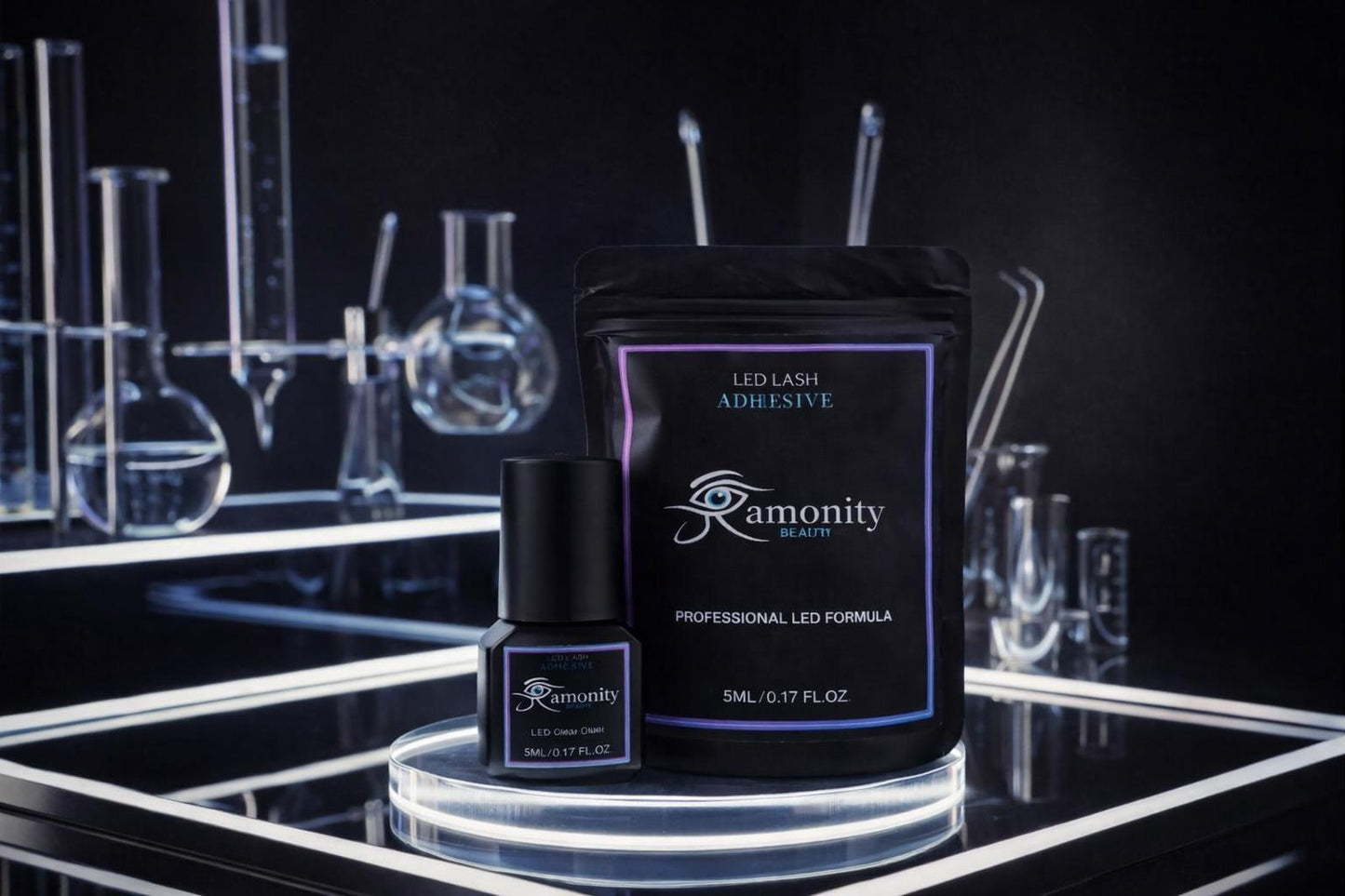 LED/UV LASH GLUE Ramonity Professional LED Formula-Wimpernkleber