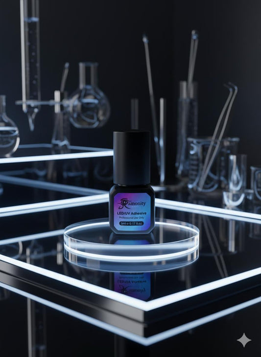 LED/UV LASH GLUE Ramonity Speedy-Wimpernkleber – ultraschnell & transparent