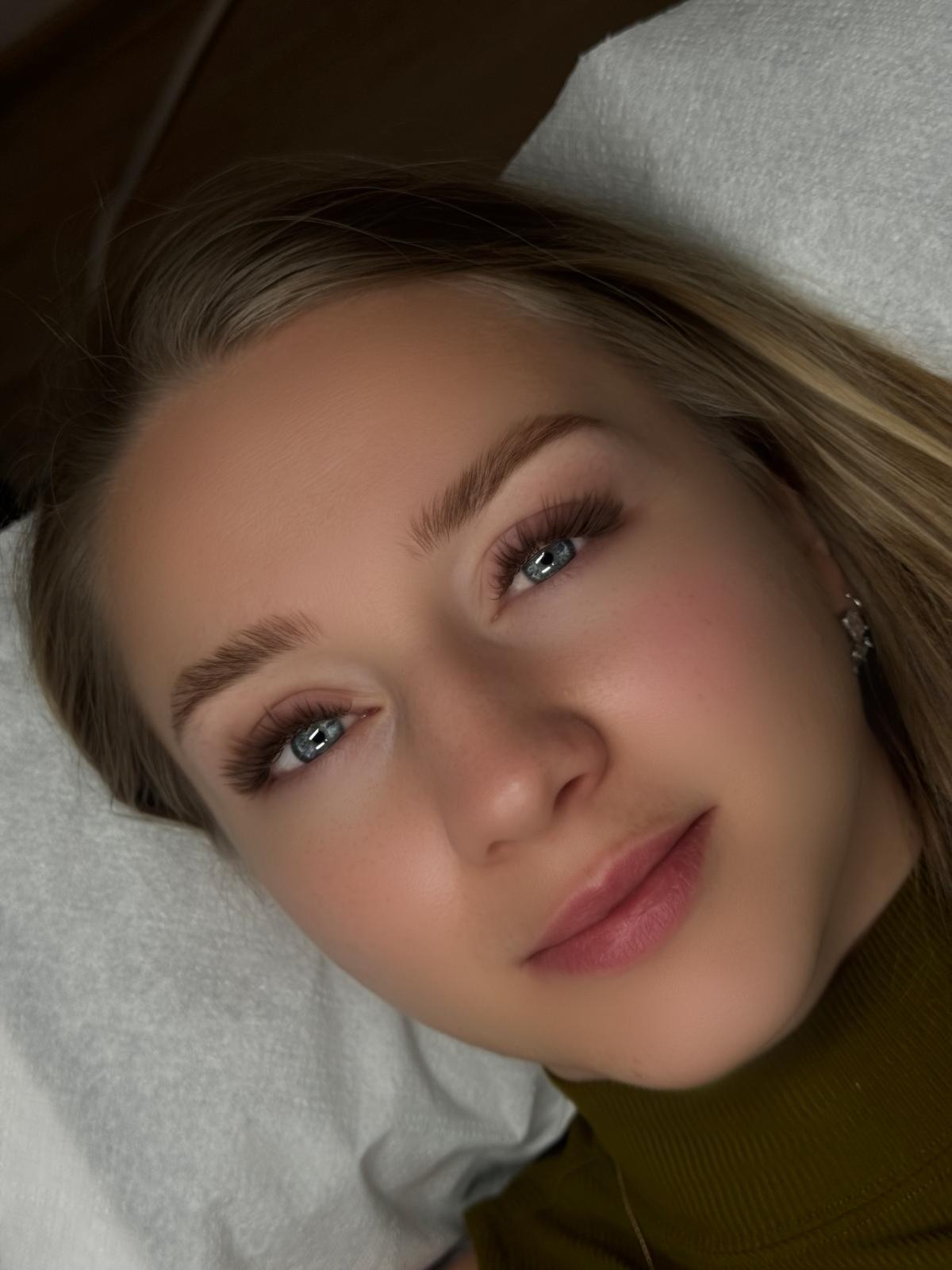 V Curl Brown Color Ramonitybeauty Wimpernverlängerung